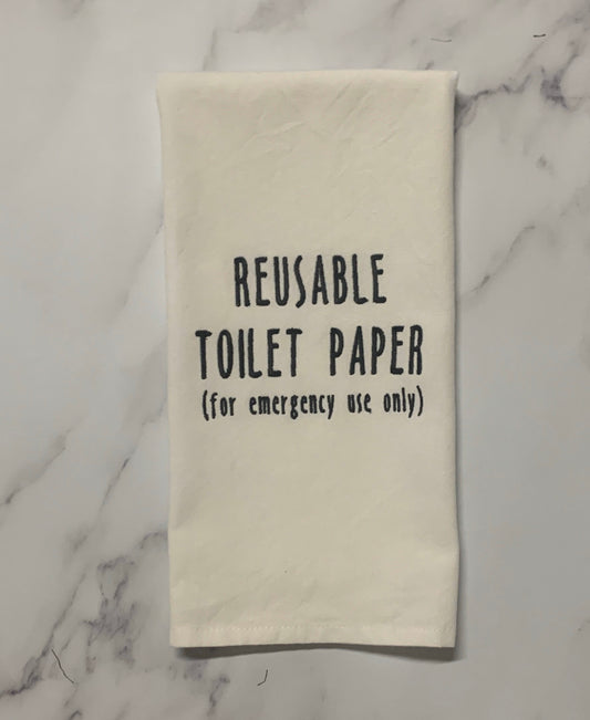 Reusable Toilet Paper Tea Towel